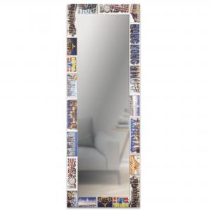 Specchio da parete lungo moderno VOYAGER 44x127 cm con cornice stampata - Voyager  Color del brand Lupia, categoria: Complementi d'arredo > Specchi e specchiere > Specchi da parete, disponibile su Vorreishop.
