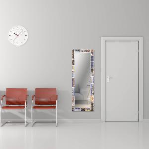 Specchio da parete lungo moderno VOYAGER 44x127 cm con cornice stampata - Voyager  Color del brand Lupia, categoria: Complementi d'arredo > Specchi e specchiere > Specchi da parete.