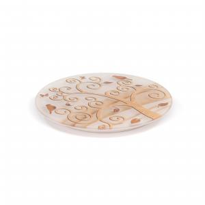 Sottopentola in Vetro temperato stampato a colori Collezione Albero della Vita TREE diametro 21 cm - TREE del brand Lupia, categoria: Idee regalo e bomboniere > Bomboniere > Bomboniere Segnaposto.