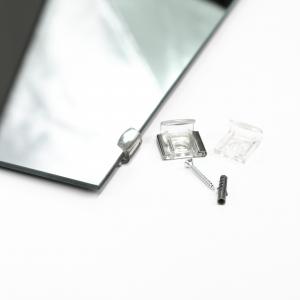 Lupia - Specchio da Parete Rettangolare o Quadrato, Filo Lucido, Vetro Cristallo, versatile Adatto per Bagno, Camera Letto, Ingresso, Ufficio - 32x122 cm del brand Lupia, categoria: Complementi d'arredo > Specchi e specchiere > Specchi senza cornice.