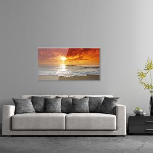 Lupia - Quadro Moderno Stampa su Vetro Temperato GLASS L'IMMENSO | Alta Definizione e Lucentezza di Colori | Design Elegante per Soggiorno, Camera, Ufficio | Facile da Appendere, 73x139 cm, Vetro del brand Lupia, categoria: Arredo e decorazioni > Quadri e Tele > Quadri su vetro.