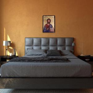 Quadro Sacro Icona su tavola Legno MASSELLO con foglia Oro GESU' MAESTRO - 35x50 cm del brand ARTES Creazioni d'Arte, categoria: Arredo e decorazioni > Quadri e Tele > Quadri su Legno.