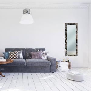 Specchio da parete lungo Moderno VINTAGE 44x127 cm con cornice stampata - Vintage  Black del brand Lupia, categoria: Complementi d'arredo > Specchi e specchiere > Specchi da parete.