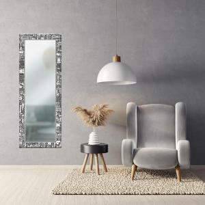 Specchio da parete lungo Moderno LETTERS 44x127 cm con cornice stampata - Letters   Black del brand Lupia, categoria: Complementi d'arredo > Specchi e specchiere > Specchi da parete.