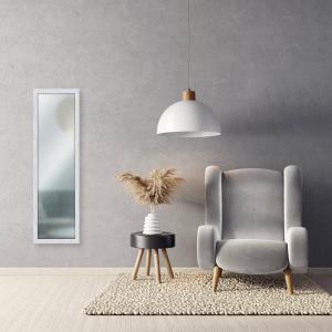 Specchio da parete MIRROR SHABBY CHIC 38x121 cm colore Bianco, specchiera per camera da letto, soggiorno, ingresso, verticale o orizzontale del brand Lupia, categoria: Complementi d'arredo > Specchi e specchiere > Specchi da parete.