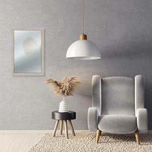 Specchio da parete MIRROR SHABBY CHIC 40x65 cm colore Beige del brand Lupia, categoria: Complementi d'arredo > Specchi e specchiere > Specchi da parete.