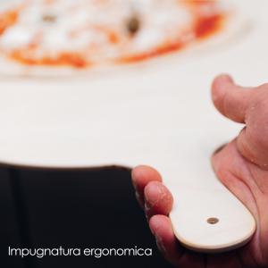 Set 2 Pezzi PALETTE PRENDI PIZZA 20x30 cm in legno tagliere con manico Paletta Doppia compatibile con fornetto elettrico da cucina del brand Lupia, categoria: Tavola e cucina > Spianatoie, Taglieri e Vassoi > Spianatoie e Mattarelli.
