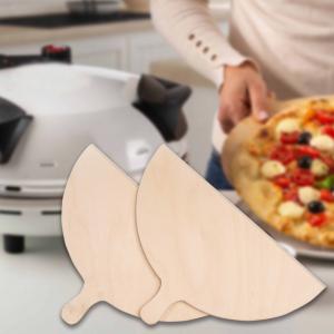 Set 2 Pezzi PALETTE PRENDI PIZZA 20x30 cm in legno tagliere con manico Paletta Doppia compatibile con fornetto elettrico da cucina del brand Lupia, categoria: Tavola e cucina > Spianatoie, Taglieri e Vassoi > Spianatoie e Mattarelli.