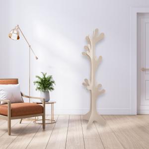 Albero appendiabiti da terra in legno 40X170 cm Shabby CORDA Vintage Beige del brand Lupia, categoria: Complementi d'arredo > Appendiabiti > Appendiabiti da terra.