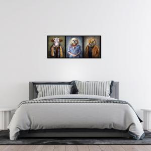 Quadro moderno Stampa su Tela CANVAS WORLD 52x122 cm SURREAL ANIMALS del brand Lupia, categoria: Arredo e decorazioni > Quadri e Tele > Quadri su tela.