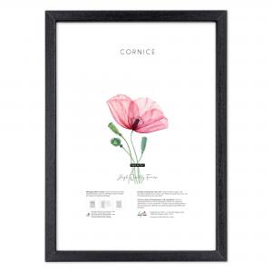 Cornice portafoto in legno da parete OPTICAL, per foto, stampe artistiche, poster, quadri moderni - 18x24 cm Nero del brand Lupia, categoria: Arredo e decorazioni > Cornici e Portafoto > Cornici portafoto da parete, disponibile su Vorreishop.