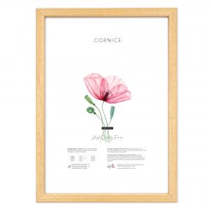 Cornice portafoto in legno da parete OPTICAL, per foto, stampe artistiche, poster, quadri moderni - 29,7x42 cm - A3 VETRO Legno naturale del brand Lupia, categoria: Arredo e decorazioni > Cornici e Portafoto > Cornici portafoto da parete, disponibile su Vorreishop.