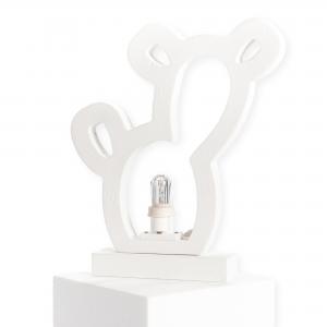 Lampada da tavolo in legno FICO O CACTUS 21x21 cm LUMINARIA d'arredo pugliese - Lampadina Bianco Caldo del brand Lupia, categoria: Artigianato salentino > Luminarie Salentine > Luminaria.