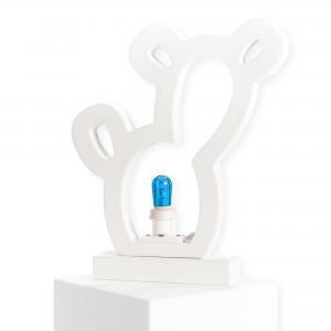 Lampada da tavolo in legno FICO O CACTUS 21x21 cm LUMINARIA d'arredo pugliese - Lampadina Bianco Caldo del brand Lupia, categoria: Artigianato salentino > Luminarie Salentine > Luminaria.