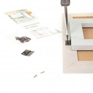 Specchio da terra FLOOR MIRROR 40X156 cm BOSTON SHABBY WHITE del brand Lupia, categoria: Complementi d'arredo > Specchi e specchiere > Specchi da terra.