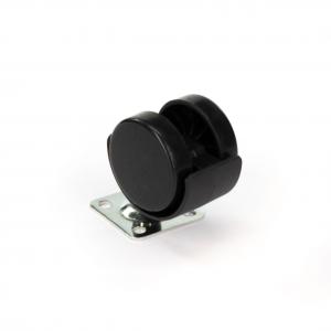 Set di 4 Ruote per mobili Ã˜ 4 cm Nere piroettanti, Rotelle con piastra di montaggio e viti incluse del brand Lupia, categoria: Bricolage e fai da te > Fai da te > Ferramenta.