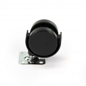 Set di 4 Ruote per mobili Ã˜ 4 cm Nere piroettanti, Rotelle con piastra di montaggio e viti incluse del brand Lupia, categoria: Bricolage e fai da te > Fai da te > Ferramenta.