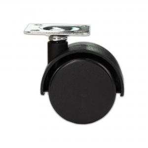 Set di 4 Ruote per mobili Ã˜ 4 cm Nere piroettanti, Rotelle con piastra di montaggio e viti incluse del brand Lupia, categoria: Bricolage e fai da te > Fai da te > Ferramenta.