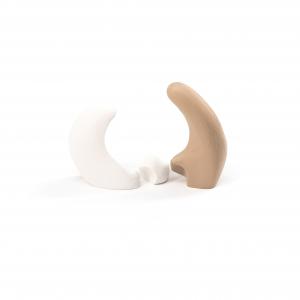 Statuetta, scultura moderna stilizzata NATIVITA' LIGHT BROWN 8x5x8,5 cm Sacra Famiglia del Natale decorazione natalizia presepe artistico colorato del brand ARTES Creazioni d'Arte, categoria: Idee regalo e bomboniere > Oggettistica > Natale.