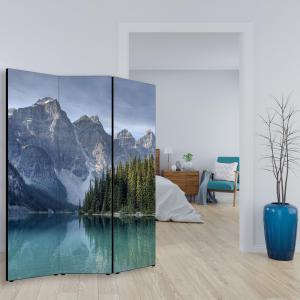 Separe' per interni, Divisorio 135,6 x H 176 x P 3,1 cm ALASKA paravento 3 Ante in legno con Tele stampate fronte retro Soggetto unico del brand Lupia, categoria: Complementi d'arredo > Paraventi e separÃ¨ > Paraventi decorativi bifacciali.