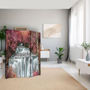 Separe' per interni, Divisorio 135,6 x H 176 x P 3,1 cm CASCATA PASTEL paravento 3 Ante in legno con Tele stampate fronte retro Soggetto unico del brand Lupia, categoria: Complementi d'arredo > Paraventi e separÃ¨ > Paraventi decorativi bifacciali.