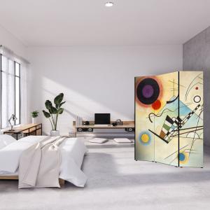 Separe' per interni, Divisorio 135,6 x H 176 x P 3,1 cm COMPOSITION 8 paravento 3 Ante in legno con Tele stampate fronte retro Soggetto unico del brand Lupia, categoria: Complementi d'arredo > Paraventi e separÃ¨ > Paraventi decorativi bifacciali.