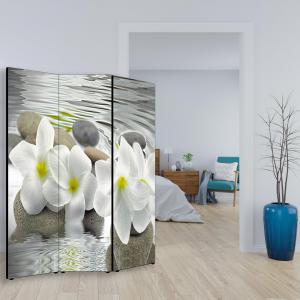 Separe' per interni, Divisorio 135,6 x H 176 x P 3,1 cm FLOWER paravento 3 Ante in legno con Tele stampate fronte retro Soggetto unico del brand Lupia, categoria: Complementi d'arredo > Paraventi e separÃ¨ > Paraventi decorativi bifacciali.