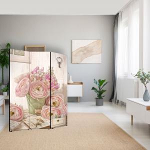 Separe' per interni, Divisorio 135,6 x H 176 x P 3,1 cm ROMANTIC LYRICS paravento 3 Ante in legno con Tele stampate fronte retro Soggetto unico del brand Lupia, categoria: Complementi d'arredo > Paraventi e separÃ¨ > Paraventi decorativi bifacciali.