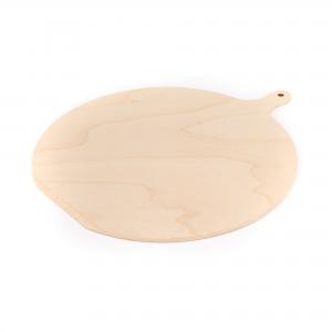 Pala per pizza in Legno di Betulla 35x44 cm Tagliere Rotondo con manico Paletta da cucina del brand Lupia, categoria: Tavola e cucina > Spianatoie, Taglieri e Vassoi > Taglieri.
