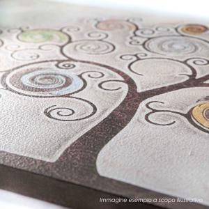 Quadro Moderno con stampa su tela materica a rilievo PICTURES Quercia al tramonto PICTURES BLUE OAK 52x122 cm del brand Lupia, categoria: Arredo e decorazioni > Quadri e Tele > Quadri su tela.