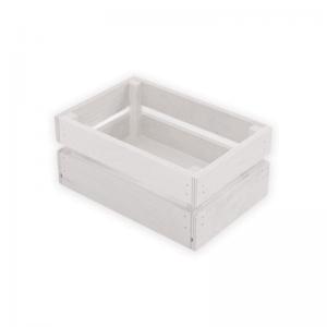 Cassetta Contenitore in legno BIANCA Scatola Cesta Portaoggetti Decorativa da Esposizione multiuso per casa ed eventi - 12x18 Altezza 8 cm del brand Lupia, categoria: Tavola e cucina > Portapane, Contenitori e Organizer > Scatole portaoggetti, Box, Cantinette, Cassette.