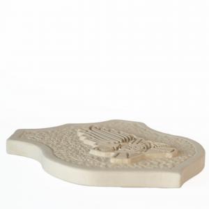 Statuetta Crest Guardia di Finanza Scudetto in Pietra Leccese 18,5x21 cm del brand Maestro d'arte De Iaco Alfredo, categoria: Artigianato salentino > Pietra leccese e carparo > Sculture.