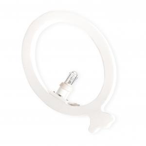 Lampada da tavolo o parete in legno PALLONCINO 21x21 cm LUMINARIA d'arredo pugliese - Lampadina Bianco Caldo del brand Lupia, categoria: Artigianato salentino > Luminarie Salentine > Luminaria.