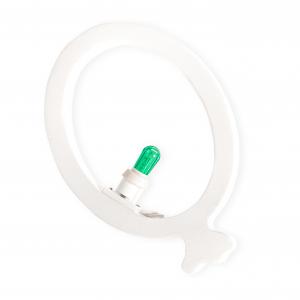 Lampada da tavolo o parete in legno PALLONCINO 21x21 cm LUMINARIA d'arredo pugliese - Lampadina Bianco Caldo del brand Lupia, categoria: Artigianato salentino > Luminarie Salentine > Luminaria.