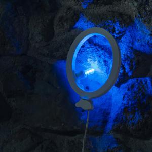 Lampada da tavolo o parete in legno PALLONCINO 21x21 cm LUMINARIA d'arredo pugliese - Lampadina Bianco Caldo del brand Lupia, categoria: Artigianato salentino > Luminarie Salentine > Luminaria.