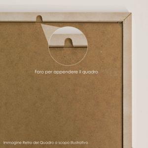 Set 4 Quadri moderni stampa su CERAMICA cornice Shabby MODERN White TROMPE Panorami floreale - 18x18 cm del brand Lupia, categoria: Arredo e decorazioni > Quadri e Tele > Quadri con cornice.