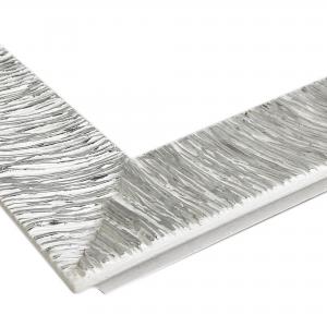 Quadro moderno Sacra Famiglia cornice PRINCE 63x133 cm THE KISS CERAMIC GREY SILVER del brand Lupia, categoria: Arredo e decorazioni > Quadri e Tele > Riproduzioni sacre.