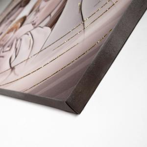 Quadro su tela Sacra famiglia SHINY con glitter 62X115 cm The Kiss Ceramic del brand Lupia, categoria: Arredo e decorazioni > Quadri e Tele > Riproduzioni sacre.