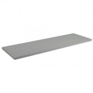 Mensola da muro in Legno GRIGIA, scaffale da parete in MDF, montaggio a scomparsa per soggiorno, cucina, bagno, camera da letto - 38x19,5x1,6 cm del brand Lupia, categoria: Arredo e decorazioni > Decorazioni da parete > Mensole.
