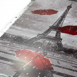 Set 3 quadri moderni in legno con argento Mondie' Paris London New York cm 31X46 CITY RED del brand Lupia, categoria: Arredo e decorazioni > Quadri e Tele > Quadri a pannelli.