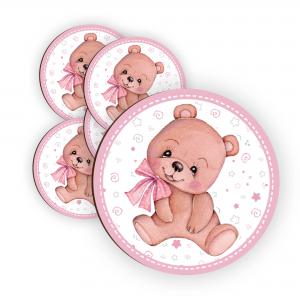 Calamita, MAGNETI in Legno Set da 24 PEZZI D.4,5 cm ORSACCHIOTTA, segnaposto ricordino regalo, bomboniera confettata, pensierino Battesimo o evento del brand Lupia, categoria: Idee regalo e bomboniere > Oggettistica > Magneti.