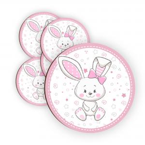 Calamita, MAGNETI in Legno Set da 24 PEZZI D.4,5 cm CONIGLIETTA, segnaposto ricordino regalo, bomboniera confettata, pensierino Battesimo o evento del brand Lupia, categoria: Idee regalo e bomboniere > Oggettistica > Magneti.