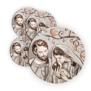 Calamita, MAGNETI in Legno Set da 24 PEZZI D.4,5 cm MARY'S TREE, segnaposto ricordino regalo, bomboniera confettata, pensierino Matrimonio sacra famiglia del brand Lupia, categoria: Idee regalo e bomboniere > Oggettistica > Magneti.