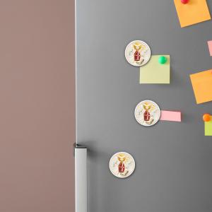 Calamita, MAGNETI in Legno Set da 24 PEZZI D.4,5 cm CRESIMA, segnaposto ricordino regalo, bomboniera confettata, pensierino evento del brand Lupia, categoria: Idee regalo e bomboniere > Bomboniere > Bomboniere Segnaposto.