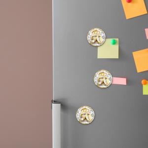 Calamita, MAGNETI in Legno Set da 24 PEZZI D.4,5 cm 50 MATRIMONIO, segnaposto ricordino regalo, bomboniera confettata, pensierino anniversario anni del brand Lupia, categoria: Idee regalo e bomboniere > Oggettistica > Magneti.