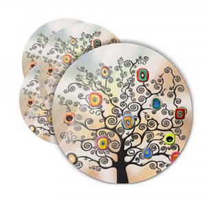 Calamita, MAGNETI in Legno Set da 24 PEZZI D.4,5 cm TREE K&K Albero della vita, segnaposto ricordino regalo, bomboniera confettata, pensierino anniversario del brand Lupia, categoria: Idee regalo e bomboniere > Bomboniere > Bomboniere Segnaposto.