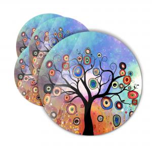 Calamita, MAGNETI in Legno Set da 24 PEZZI D.4,5 cm TREE K Albero della vita, segnaposto ricordino regalo, bomboniera confettata, pensierino anniversario del brand Lupia, categoria: Idee regalo e bomboniere > Bomboniere > Bomboniere Segnaposto.