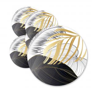 Calamita, MAGNETI in Legno Set da 24 PEZZI D.4,5 cm LEAVES SILVER, segnaposto ricordino regalo, bomboniera confettata, pensierino anniversario del brand Lupia, categoria: Idee regalo e bomboniere > Oggettistica > Magneti.