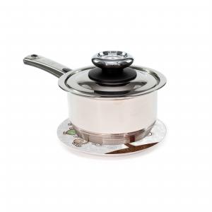 Sottopentola in Vetro temperato TREE WHITE con stampa a colori Albero della Vita diametro 21 cm del brand Lupia, categoria: Tavola e cucina > Accessori per la Tavola > Sottopentole, Sottopiatti e Sottobicchieri.