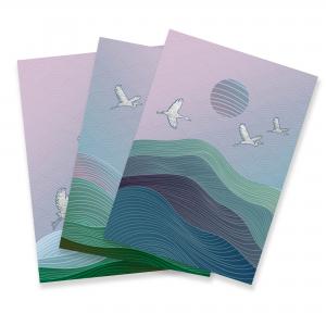 Set con 3 POSTER Quadri moderni ORIENT A3 29,7x42 ART PRINTS METAL finitura metallizzata soggiorno camera da letto, astratti SENZA CORNICE del brand Lupia, categoria: Arredo e decorazioni > Poster > Poster Art Prints Metal.